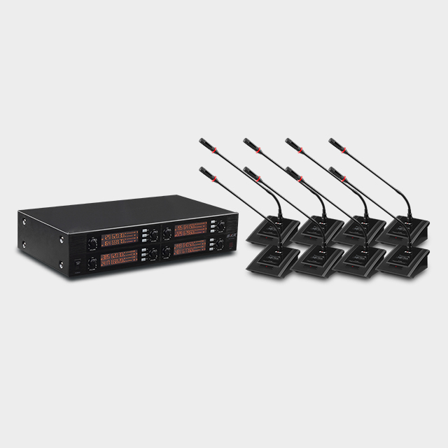 Digital Audio Video Wireless Conference Microphone System